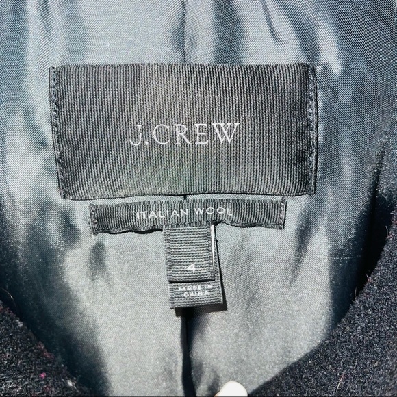 J. Crew Chateau Italian Wool Stadium Cloth Parka Coat - Picture 5 of 7